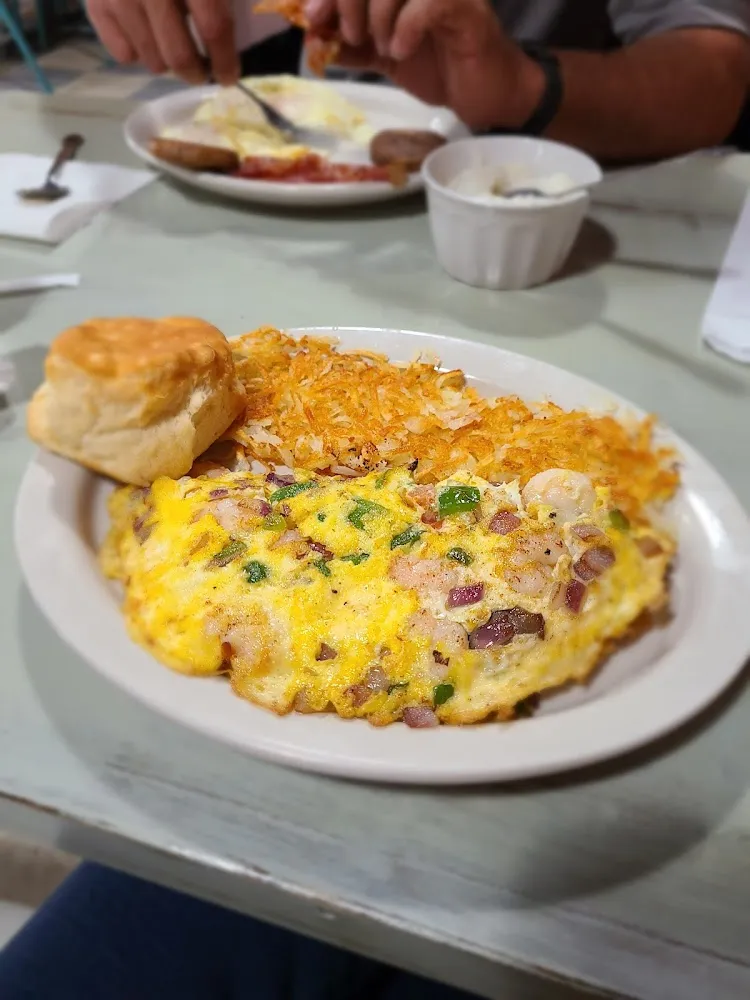 Gulf Shrimp Omelette