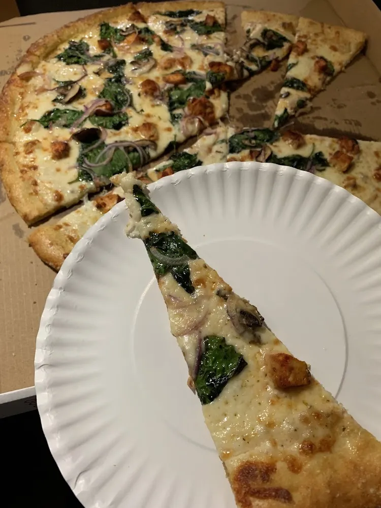 Spinach Pizza